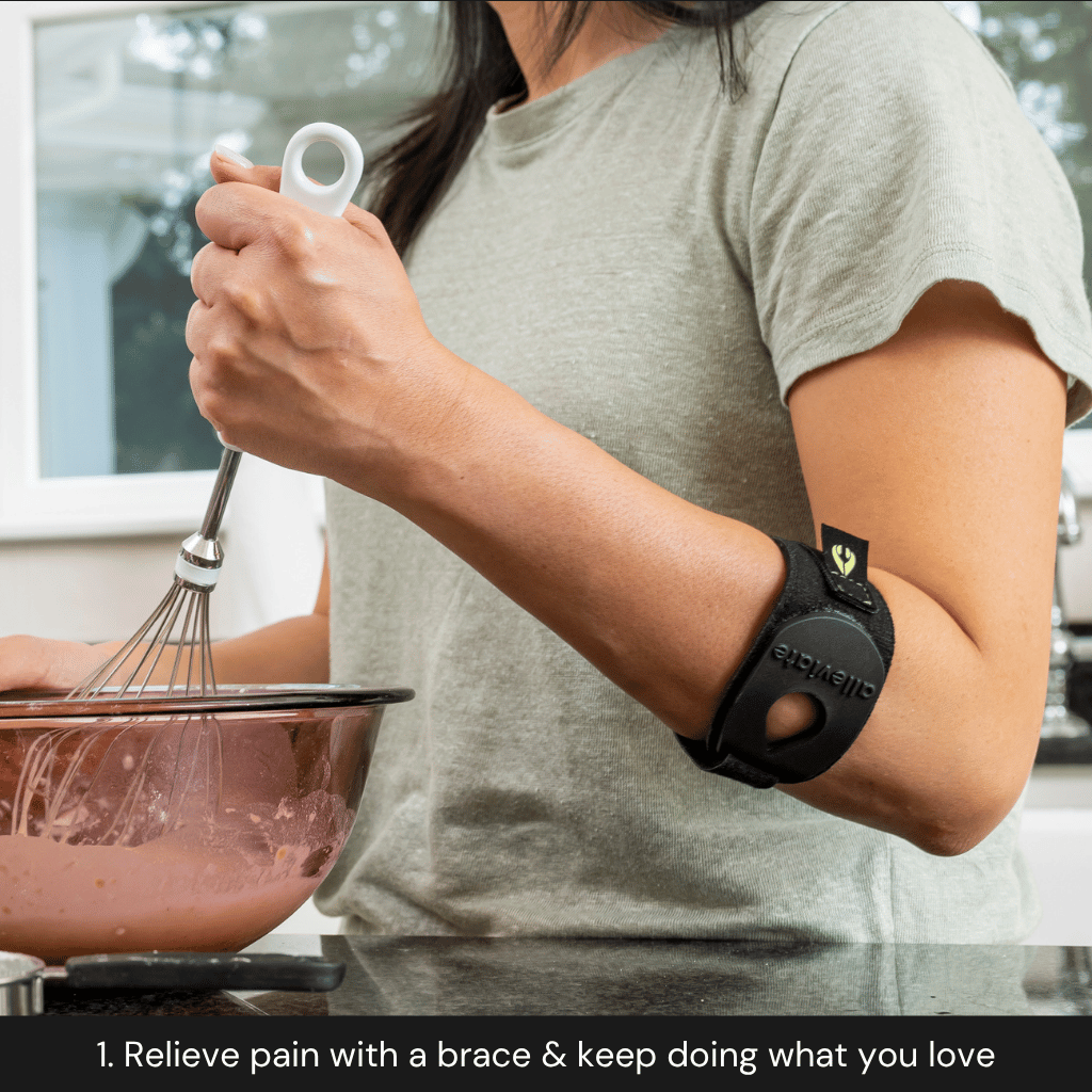 Tennis Elbow Brace with PT Exercise Program