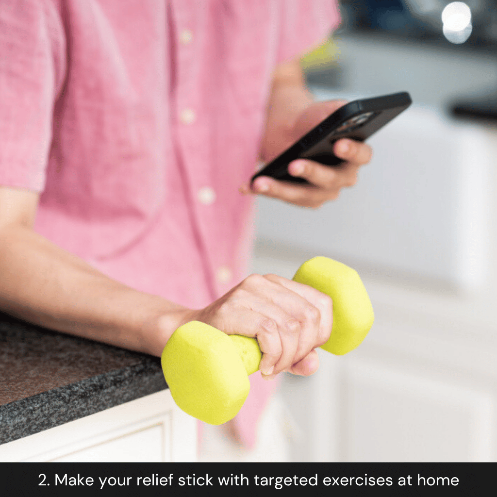 Tennis Elbow Brace with PT Exercise Program